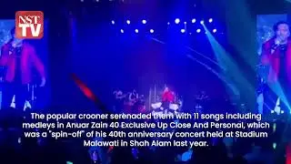 Anuar Zain serenades 900 fans in PJ showcase