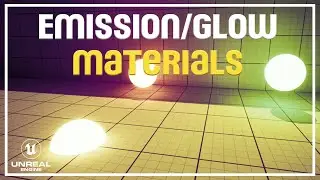 How to use Emission / Glow in Unreal Engine (Single and Multiple Material Slots)