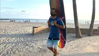 Surf Board Backpack knot.