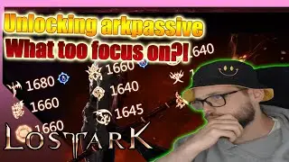 Unlocking arkpassive?! What to focus on?! [Lost Ark]