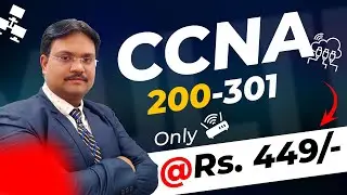CCNA 200-301 Course in Hindi | Free Book worth Rs. 4000/- Offer for Limited Time | Just for Rs. 449