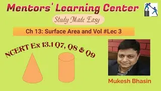 Surface area and volume | CBSE | Class 10 | Chapter 13 Surface Area and Volume | NCERT Ch13 | Lec 3