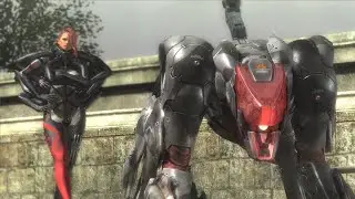 BladeWolf DLC - начало дополнения. Metal Gear Rising: Revengeance