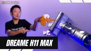 Suck it Wet & Dry at the same time with Dreame H11 Max Strong Vacuum
