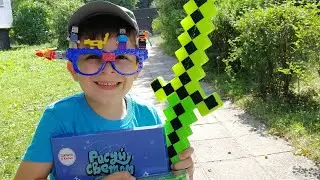 Волшебный меч MINECRAFT/Нашёл много игрушек/Kostya-ИгРуШкИн