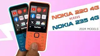 Nokia 220 4G vs Nokia 235 4G 2024 comparison | Nokia 2024 phone comparison