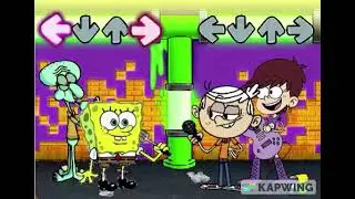 FNF Nicktoon Rage (Virgin Rage but Lincoln And Spongebob Sing it)