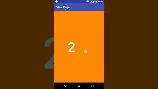 Simple View Pager Example in Android | Android for Beginners |