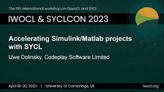 Accelerating Simulink slash Matlab projects with SYCL