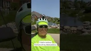 Still riding after Tibial Fracture (PART 1)