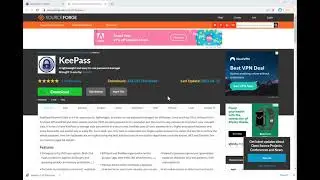 KeePass is a free open source password manager