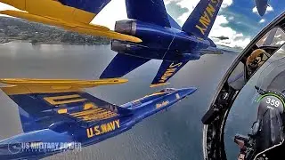 This Blue Angels Cockpit Video is Terrifying and Amazing