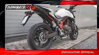 2025 Honda CB 750 Hornet | Dominator Exhaust Sound | Dyno