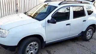 Установка дефлекторов на Renault Duster