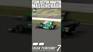 MASSENCRASH | Team Aston Martin | Gran Turismo 7 | #shorts | #mo360 | #psvr2 | #psvr2games | Formula