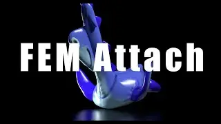 Houdini Vellum FEM Attach