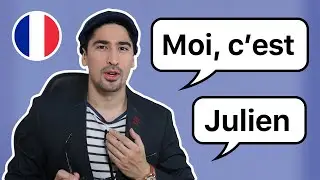 How To Say "My Name is" in French - Julien Moulin