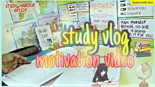 study vlog📚🌈|motivation video💥|@spendwithtiya2420 #study #studywithtiya