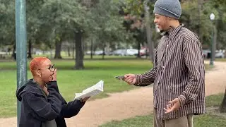Homeless Guy Gives Stranger $1000 For Not 'IGNORING' Him! (PT.2)