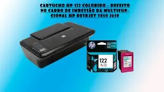Problema no carro de impressão - Impressora HP Deskjet 3050 J610 - Favor ler a Descrição!!!