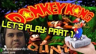 Donkey Kong Country Let's Play : Super Nintendo Classic Edition Part 1