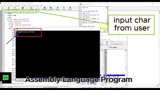 How to Identify Character Type in Assembly Language | Assembly Language Program