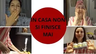 IN CASA NON SI FINISCE MAI / MAKE-UP / PULIZIE / SPESA #mom