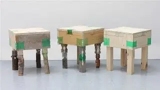 Micaella Pedros explains how to make furniture using discarded plastic bottles