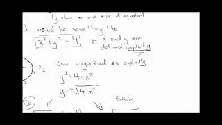 Implicit Differentiation
