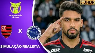 Flamengo vs Cruzeiro | Brasileirão 2026 | 4K Ultra HD Simulation (60FPS) PES 2021 Gogosz Patch.