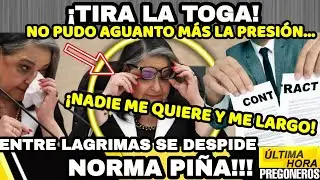 ¡TIRA LA TOGA Y PRESENTA SU RENUNCIA!