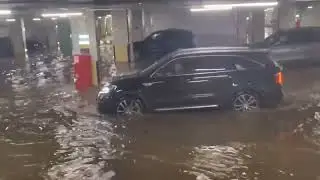 Последствия мощного ливня в Москве (13 июня 2024)