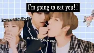 Soobin and beomgyu ASMR in vlive for 6 minutes straight..but not to straight..