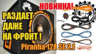НОВИНКА! Крутой 🔥 Активный Сабвуфер 💥 Piranha 12A SE 2.1  от DL Audio 
