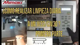 How to perform daily cleaning on a JV33/CJV30? Part one...
