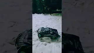 so much snow #rccar #traxxas