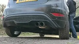 Ford Fiesta ST 180 - Milltek Non-Res Race Catback W/ Sports Cat & MAXD Stage 2R  Crackle Map