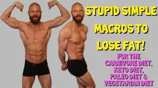Quick Tips 64: STUPID SIMPLE MACROS FOR FAT LOSS for the Carnivore, Keto, Paleo, & Vegetarian Diets!