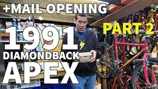 1991 DiamondBack Apex - Retro Mountain Bike Project Disassembly Part 2