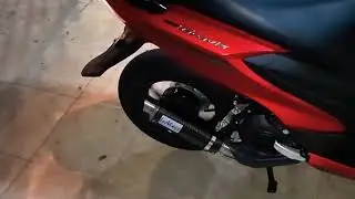Leo Vince GP CORSA Carbon on Yamaha Mio Gravis