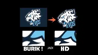 [TUTORIAL] Cara ubah logo pecah jadi HD mudah simple || Adobe Illustrator