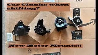 2002-2006 Honda Cr-v Motor Mounts Replacement with Window weld