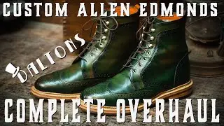 Custom Allen Edmonds | Complete Overhaul | Professional Cobblers