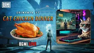 🔴My New Cat webcum 1 VS 4 | morning live | BGMI LIVE WITH SRIMANTA YT