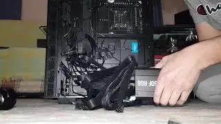 1440p Gaming PC Build - Installing PSU (Power Supply)