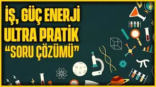 ÜNİVERSİTE FİZİK 1 : İŞ, GÜÇ ve ENERJİ SORU ÇÖZÜMÜ - Üniversite Fiziği Soru Çözümü