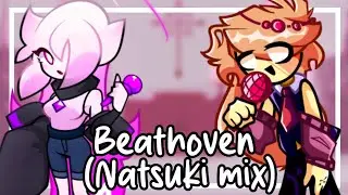 COLLAB: FNF Beathoven (Natsuki mix) but Elmer and Pandora Sings it