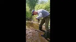 Fishing in Belarus on Lake Selyava...