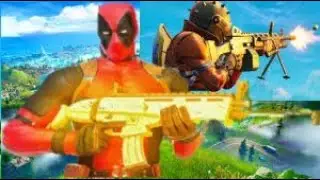 I WON 1vs4 WITH A GOLD WEAPON - FORTNITE SEASON 2 GAMEPLAY