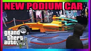 GTA 5 - **NEW PODIUM CAR **BR8 F1** TIPS&TRICKS HOW TO WIN EVERY PODIUM CAR WIN GLITCH
